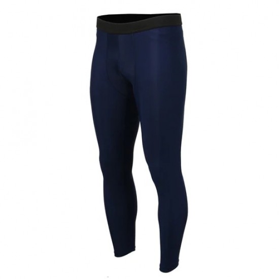 Men's Blue Compression Base Layer Workout Pants Jiu Jitsu Spats Tights Men's Blue Compression Base Layer Workout Pants Jiu Jitsu Spats Tights