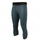 Men's Grey 3/4 Length Compression Base Layer Workout Pants Jiu Jitsu Spats Tights Men's Grey 3/4 Length Compression Base Layer Workout Pants Jiu Jitsu Spats Tights