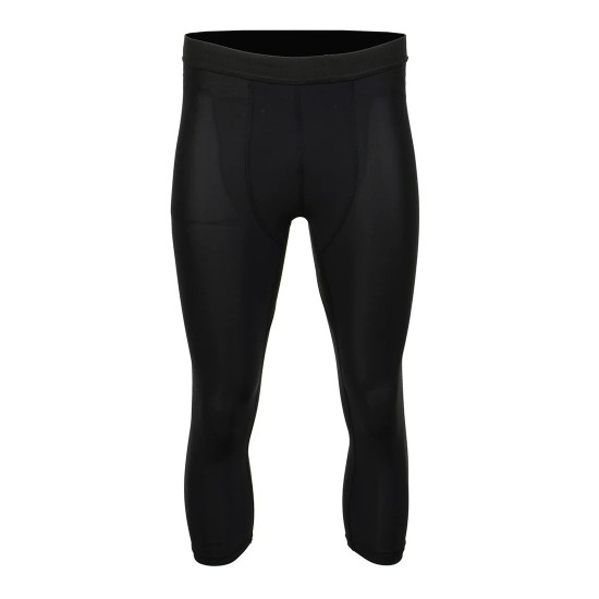 Men's Black 3/4 Length Compression Base Layer Workout Pants Jiu Jitsu Spats Tights Men's Black 3/4 Length Compression Base Layer Workout Pants Jiu Jitsu Spats Tights