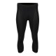 Men's Black 3/4 Length Compression Base Layer Workout Pants Jiu Jitsu Spats Tights Men's Black 3/4 Length Compression Base Layer Workout Pants Jiu Jitsu Spats Tights