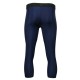 Men's Blue 3/4 Length Compression Base Layer Workout Pants Jiu Jitsu Spats Tights Men's Blue 3/4 Length Compression Base Layer Workout Pants Jiu Jitsu Spats Tights