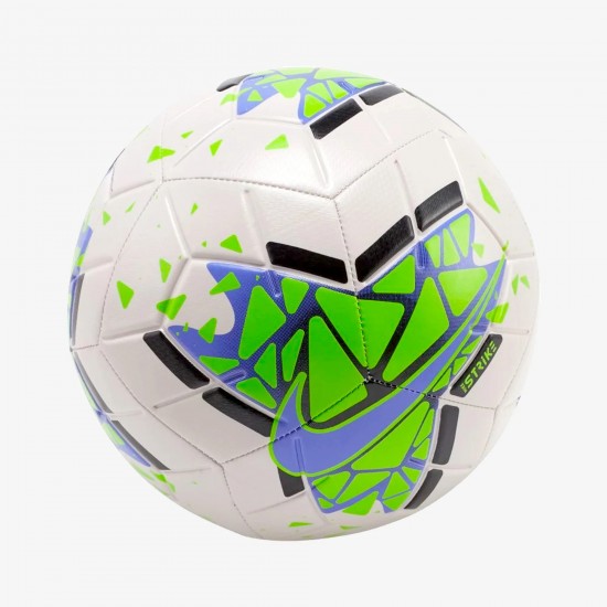 STRIKE SOCCER BALL - WHITE/BLACK/BLUE STRIKE SOCCER BALL - WHITE/BLACK/BLUE
