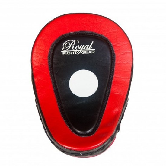 Black/Red Leather Focus Mitt RFG LEATHER CONTOURED FOCUS MITT Black/Red Leather Focus Mitt RFG LEATHER CONTOURED FOCUS MITT