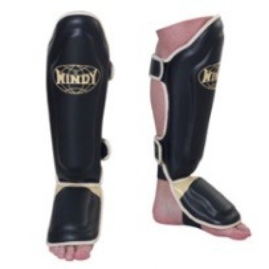 Black and Silver Hybrid Kickboxing MMA Shin Guards KS 2423 Black and Silver Hybrid Kickboxing MMA Shin Guards KS 2423