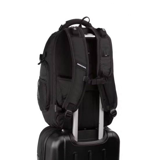 USB ScanSmart Laptop Backpack - Ballistic Navy Blue USB ScanSmart Laptop Backpack - Ballistic Navy Blue