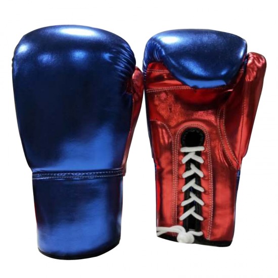 Boxing Paper shine Blue and Red Gloves KS 4152 Boxing Paper shine Blue and Red Gloves KS 4152