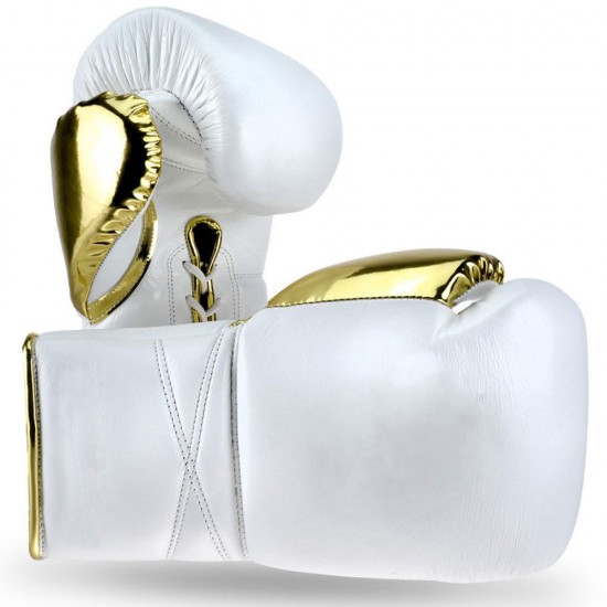 White Leather Boxing Gloves White Leather Boxing Gloves