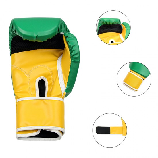 Yellow and Green BOXING GLOVES Yellow and Green BOXING GLOVES