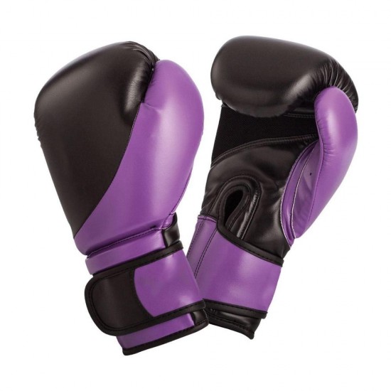 Purple and Black Premium Boxing GLoves Purple and Black Premium Boxing GLoves