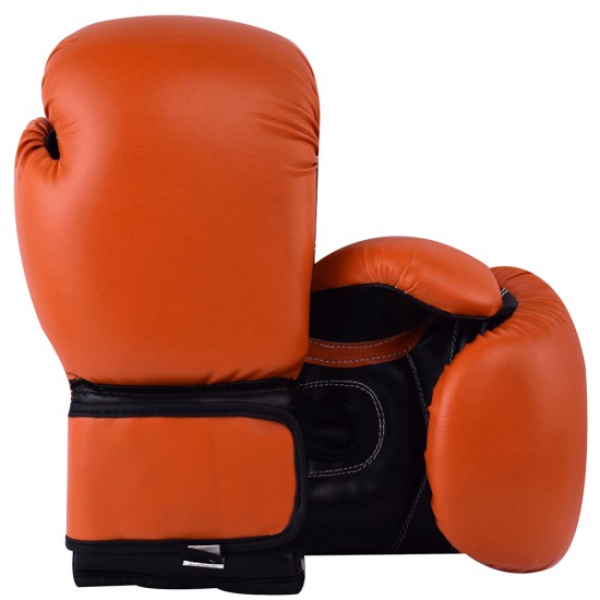Brown and Black Leather Boxing Gloves Brown and Black Leather Boxing Gloves