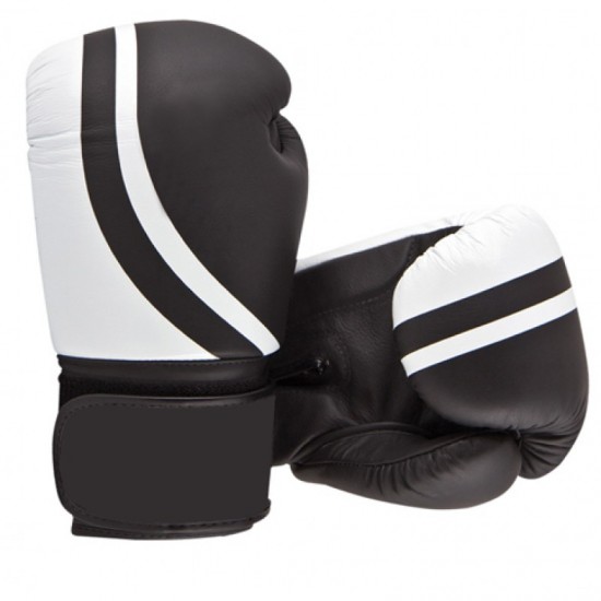 Black and White Leather Gloves Black and White Leather Gloves