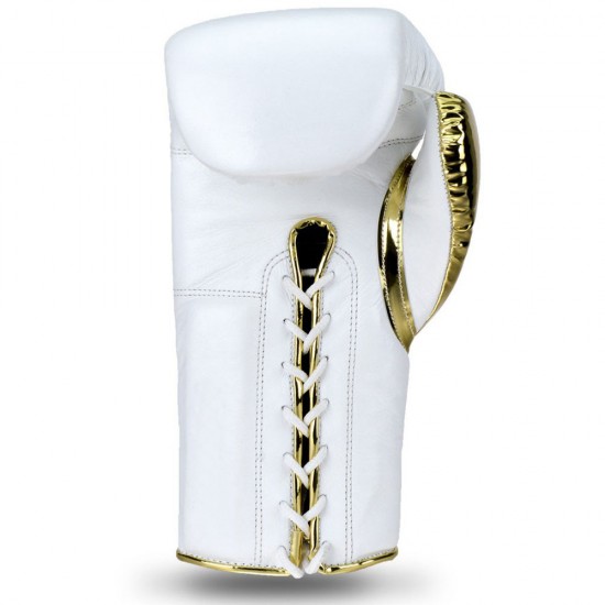 White and Golden Heritage Boxing Gloves White and Golden Heritage Boxing Gloves