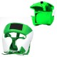 Green And White Head Guard Green And White Head Guard