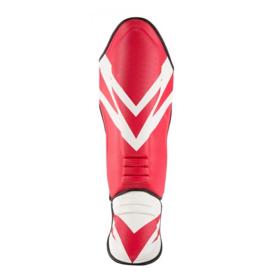 White and red Shin Pad White and red Shin Pad