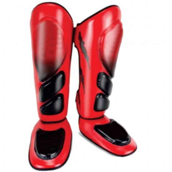 Red and Black Shin Pad Red and Black Shin Pad