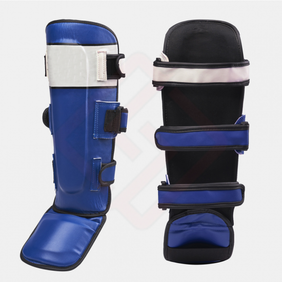 Blue and White SHin Pad KS 4427 Blue and White SHin Pad KS 4427