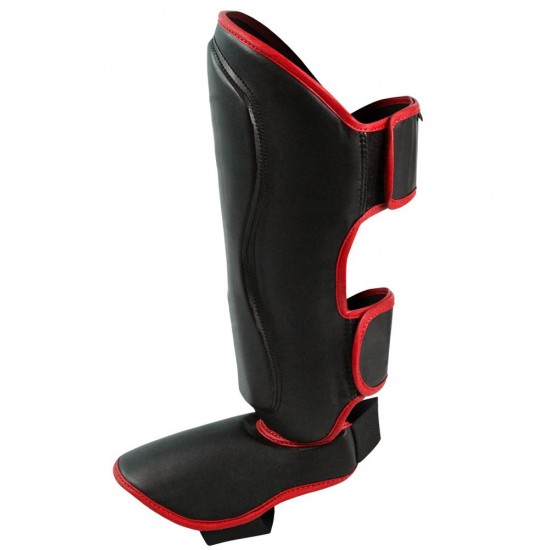 Black red Shin pad Black red Shin pad