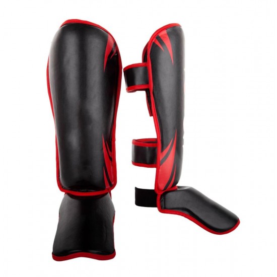 Black Red Shin Pad KS 4437 Black Red Shin Pad KS 4437