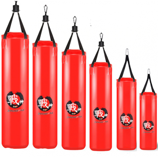 Proffessional leather Boxing Pounching Bag With Starps