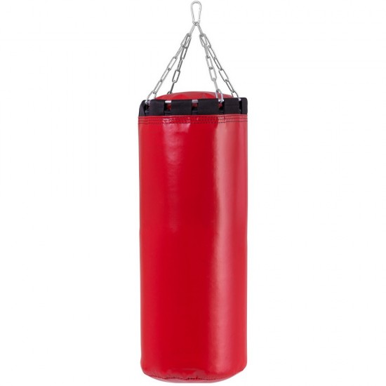 RED PUNCHING BAG WITH CHAIN RED PUNCHING BAG WITH CHAIN
