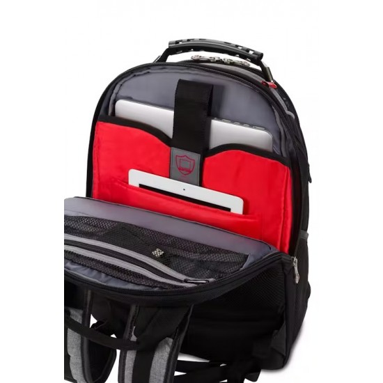 Wenger Ibex 17 inch Laptop Backpack - Grey Heather/Black Wenger Ibex 17 inch Laptop Backpack - Grey Heather/Black