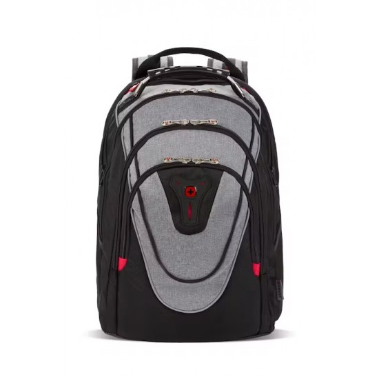Wenger Ibex 17 inch Laptop Backpack - Grey Heather/Black Wenger Ibex 17 inch Laptop Backpack - Grey Heather/Black