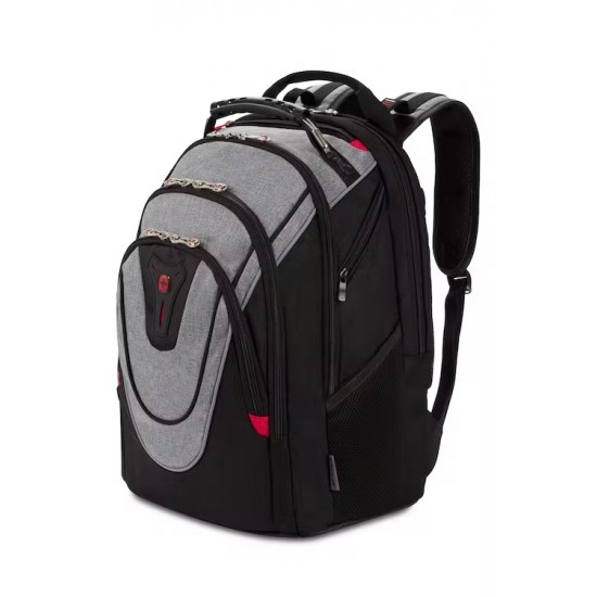 Wenger Ibex 17 inch Laptop Backpack - Grey Heather/Black Wenger Ibex 17 inch Laptop Backpack - Grey Heather/Black
