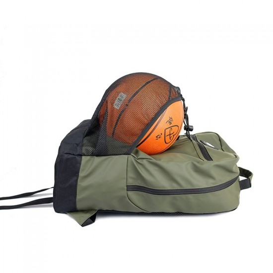 Sports Backpack With Basketball Net For Women Men Sports Backpack With Basketball Net For Women Men