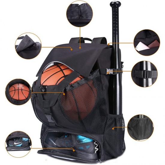 Soccer Sports Backpack With Ball Compartment Soccer Sports Backpack With Ball Compartment