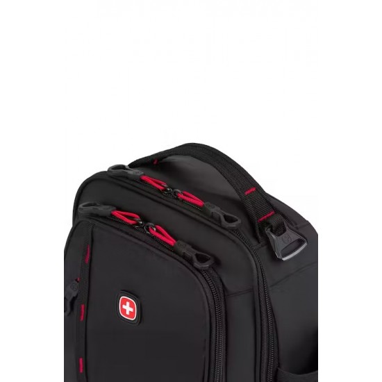 Insulated Lunch Bag - Black/Red Insulated Lunch Bag - Black/Red