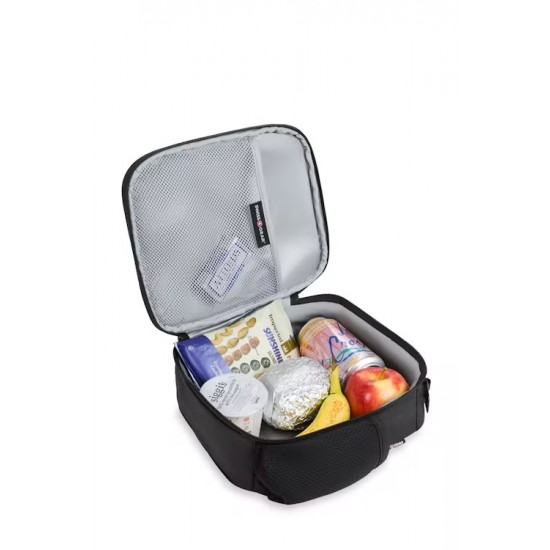 Insulated Lunch Bag - Black/Red Insulated Lunch Bag - Black/Red