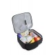 Insulated Lunch Bag - Black/Red Insulated Lunch Bag - Black/Red