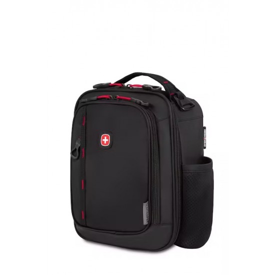 Insulated Lunch Bag - Black/Red Insulated Lunch Bag - Black/Red