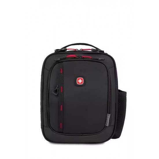 Insulated Lunch Bag - Black/Red Insulated Lunch Bag - Black/Red