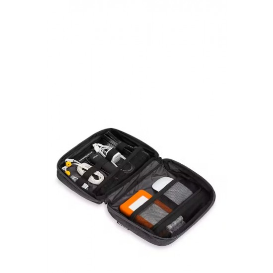 Zip-Tech Case - Noir Satin Zip-Tech Case - Noir Satin