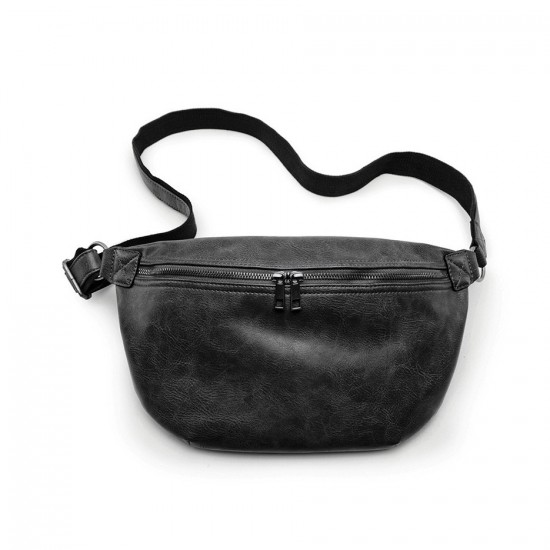 Unisex Leather Waist Bag Sports Fashion Bum Bag Unisex Leather Waist Bag Sports Fashion Bum Bag