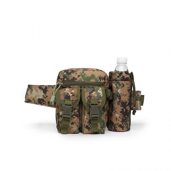 High Capacity Multi Pockets Bum Bag With Bottle Holder High Capacity Multi Pockets Bum Bag With Bottle Holder