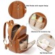 Large Capacity Mommy Leather Backpack Diaper Bag Large Capacity Mommy Leather Backpack Diaper Bag