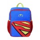 Superman School Bags For Kids with Detachable Pencil Case Pocket - Blue Superman School Bags For Kids with Detachable Pencil Case Pocket - Blue