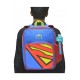 Superman School Bags For Kids with Detachable Pencil Case Pocket - Blue Superman School Bags For Kids with Detachable Pencil Case Pocket - Blue