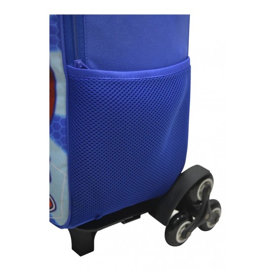 PJ MASK MEDIUM SCHOOL TROLLEY BAG - CLASS [3-7]