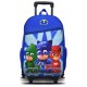 PJ MASK MEDIUM SCHOOL TROLLEY BAG - CLASS [3-7]