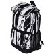 Slim and Smart Stripes School Backpack For 3-10 - Black & White Slim and Smart Stripes School Backpack For 3-10 - Black & White