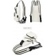4.6 L Backpack Trendy Stylish Earphone USB Port Chest Crossbody Spacious Travel College (White) 4.6 L Backpack Trendy Stylish Earphone USB Port Chest Crossbody Spacious Travel College (White)