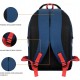 Medium 27 L Backpack Unisex Designer 15.6 Waterproof Laptop Backpack (Red, Blue, White) Medium 27 L Backpack Unisex Designer 15.6 Waterproof Laptop Backpack (Red, Blue, White)