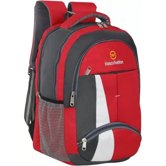 Large 35 L Laptop Backpack Light Weight College bag/laptop bag/School bag/Tuition bag/Office bag (Red, White) Large 35 L Laptop Backpack Light Weight College bag/laptop bag/School bag/Tuition bag/Office bag (Red, White)