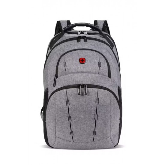 Wenger Tandem 16 inch Laptop Backpack - Gray/Black Wenger Tandem 16 inch Laptop Backpack - Gray/Black