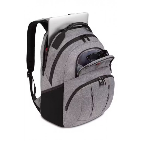 Wenger Tandem 16 inch Laptop Backpack - Gray/Black Wenger Tandem 16 inch Laptop Backpack - Gray/Black