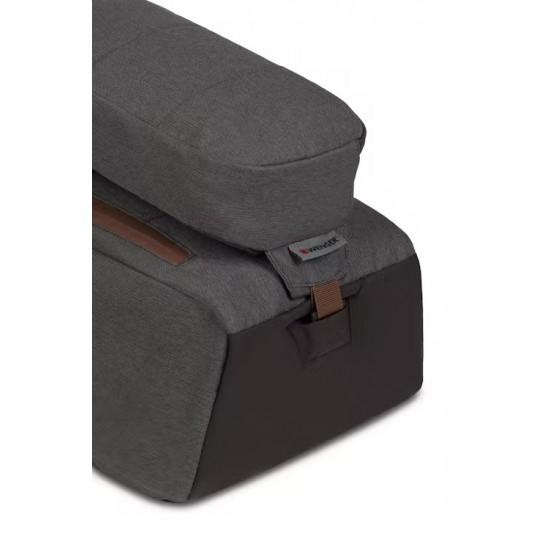 Wenger City Upgrade 16" Laptop Backpack / Crossbody Day Bag Combo - Gray/Brown Wenger City Upgrade 16" Laptop Backpack / Crossbody Day Bag Combo - Gray/Brown