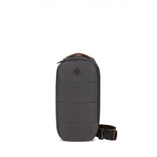 Wenger City Upgrade 16" Laptop Backpack / Crossbody Day Bag Combo - Gray/Brown Wenger City Upgrade 16" Laptop Backpack / Crossbody Day Bag Combo - Gray/Brown